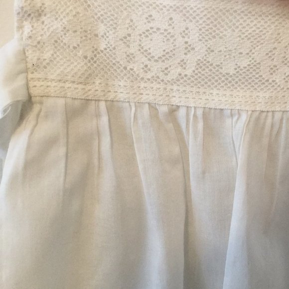 Vintage hand-made pinafore overlay - Picture 3 of 5